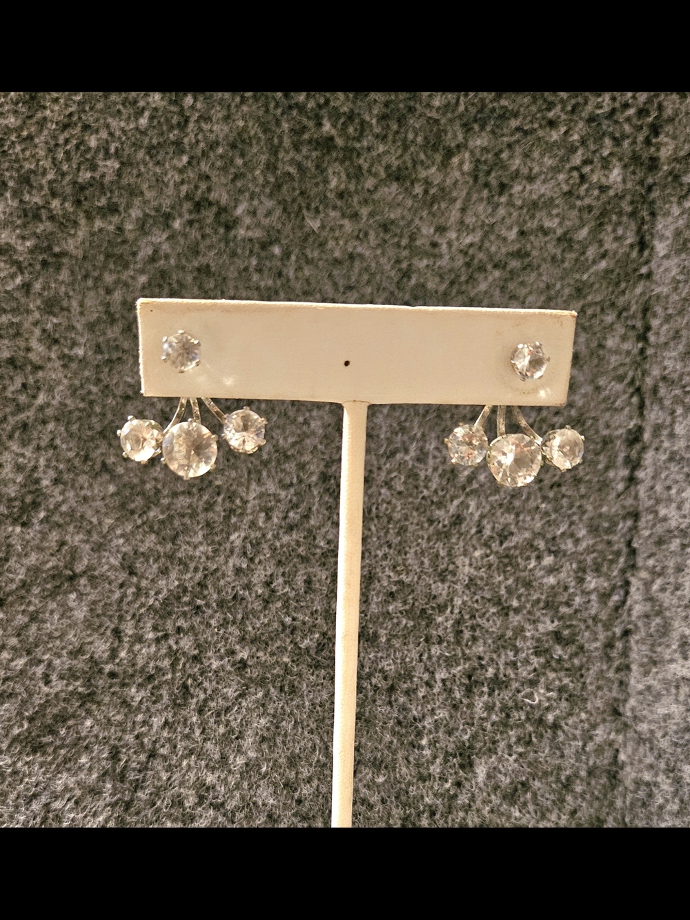 Express Crystal ear jacket  Earrings